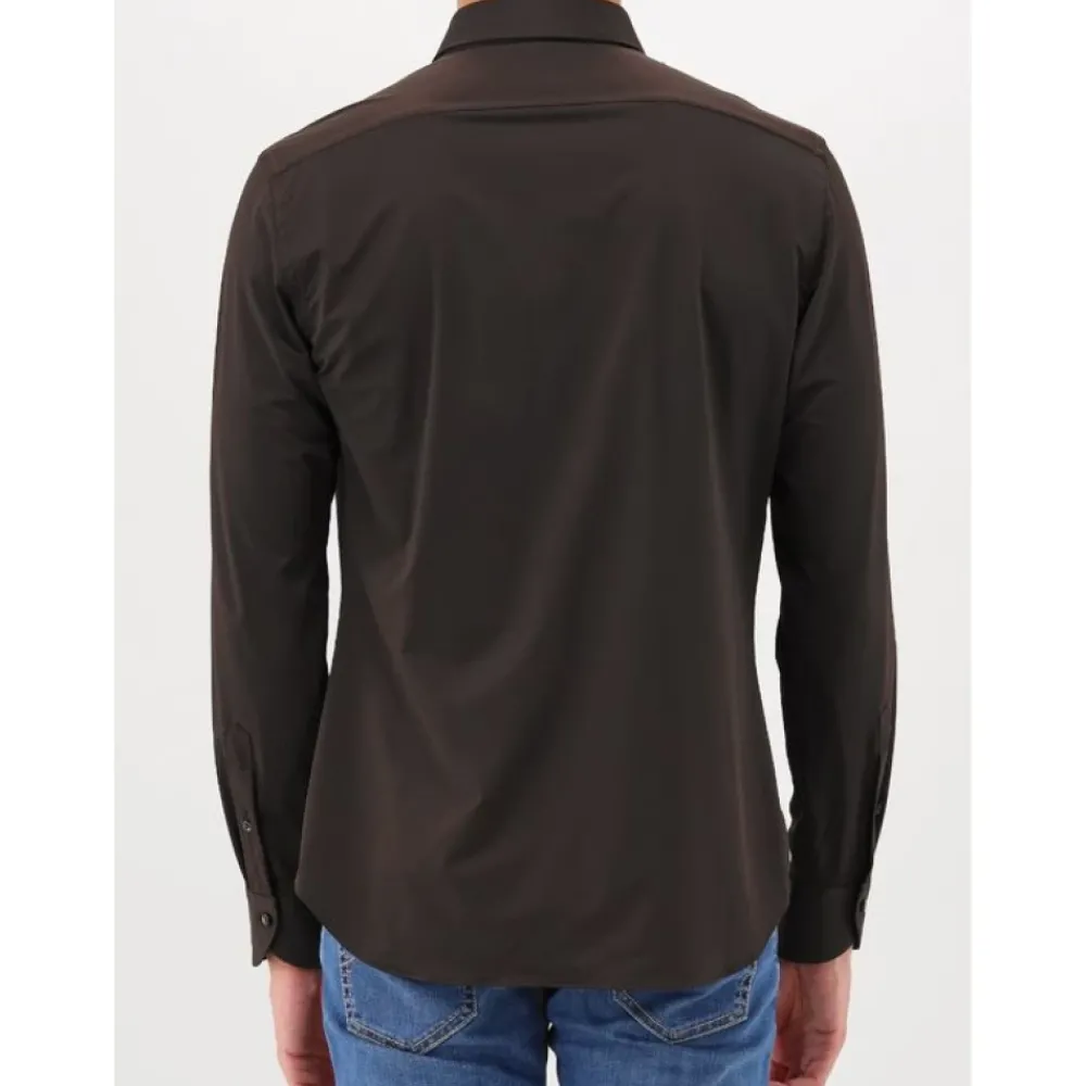 Heren Xacus Overhemden^Active Tailor Fit Overhemd