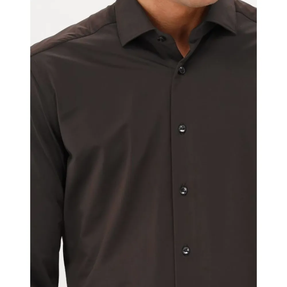 Heren Xacus Overhemden^Active Tailor Fit Overhemd