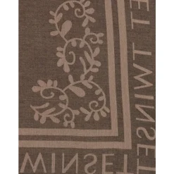 DAMES Twinset Sjaals^Bloemig Sjaal met Franje Randen