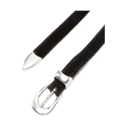 Heren Our Legacy Kalfshaar Ovaal Gesp Riem