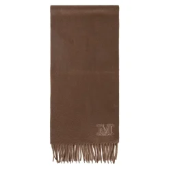 DAMES Max Mara Kasjmier Vilt Monogram Sjaal