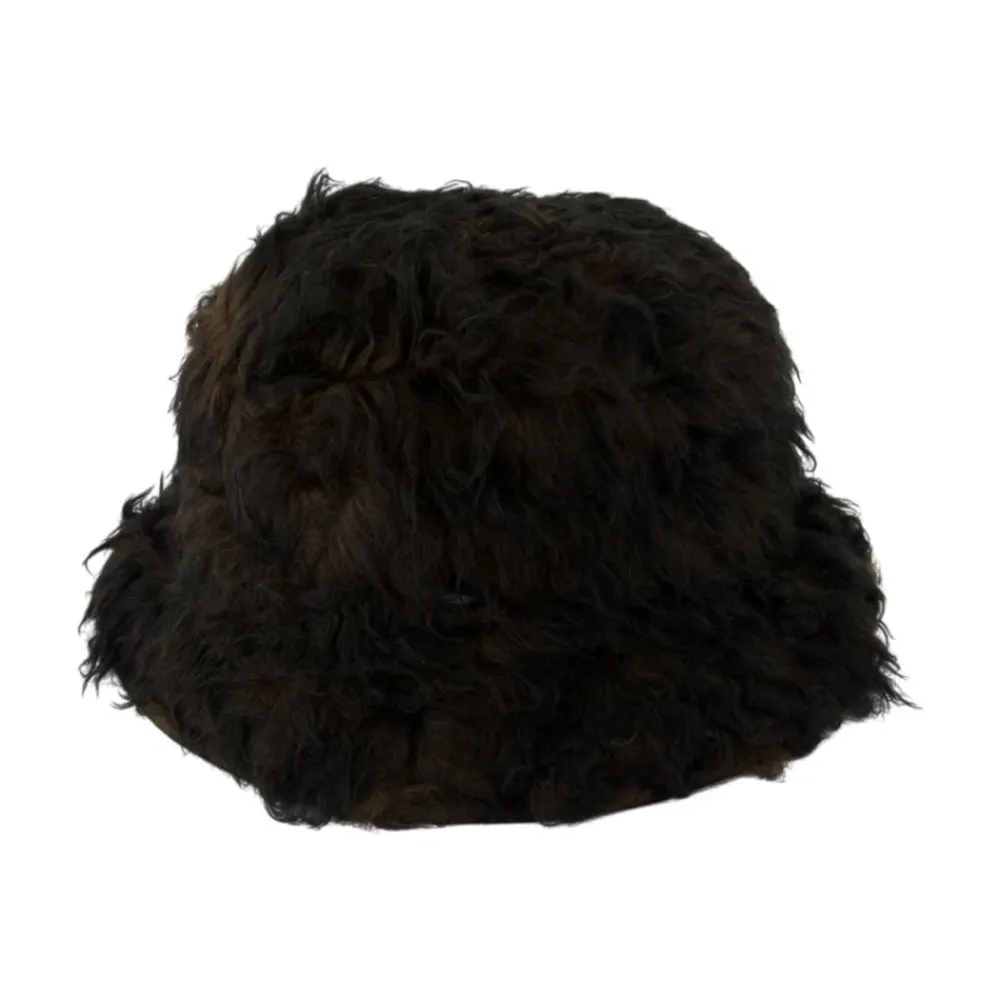 Heren Our Legacy Hoeden^Leren Bucket Hat