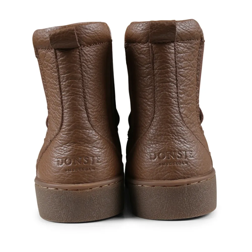 Donsje Laarzen^Leren Koala Enkellaarzen