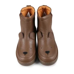 Donsje Laarzen^Leren Koala Enkellaarzen