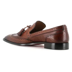 Heren Christian Louboutin Leren Sandalen Zwaluwstiksels