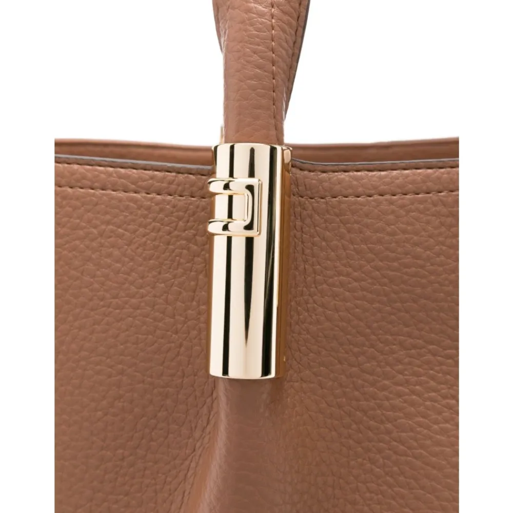 DAMES Elisabetta Franchi Shoppers^Leren Tote Tas