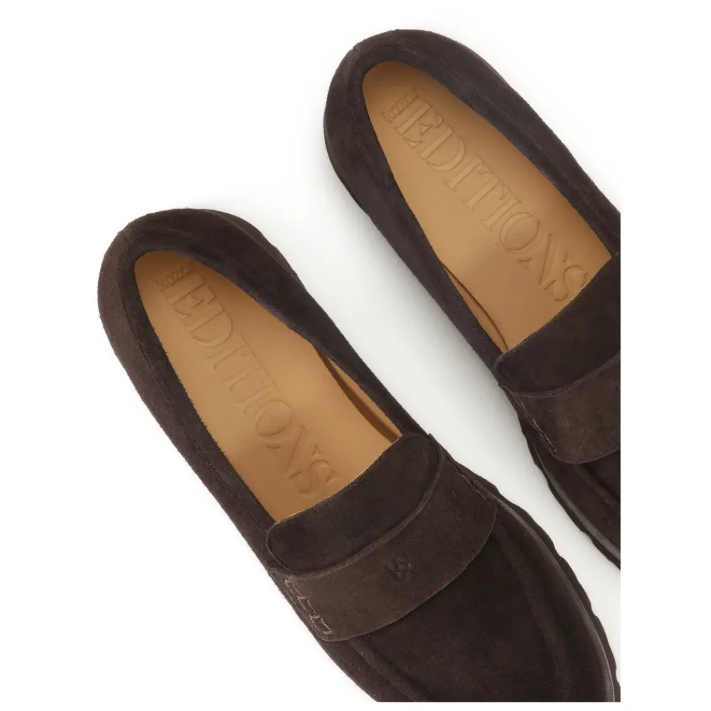 DAMES Kazar Loafers^suède instap halfschoenen