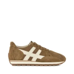 DAMES Hogan Sneakers^Suède Leren Veterschoenen