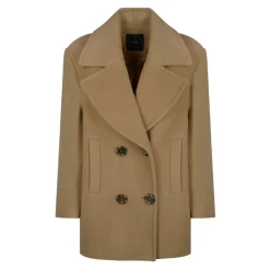 DAMES PINKO e Dubbel-Borst Korte Jas