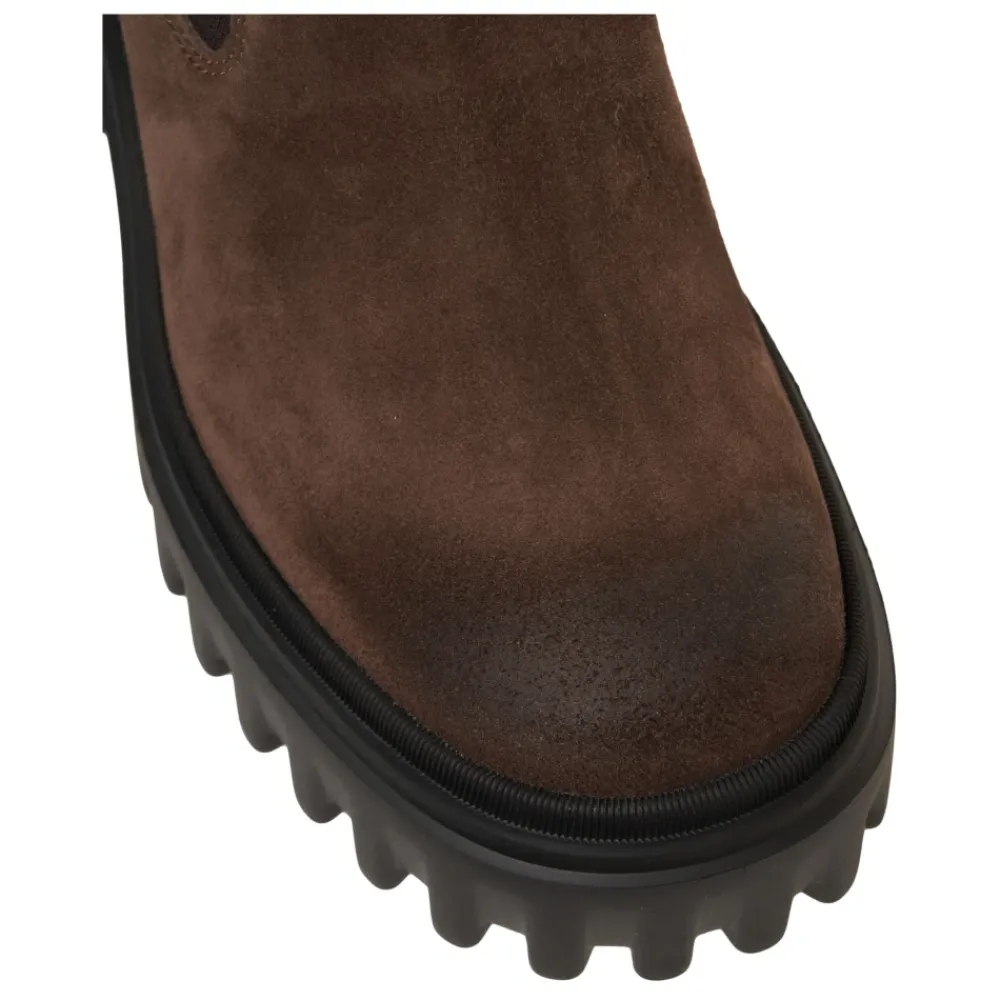 DAMES Hogan Chelseaboots^e enkellaarzen met plateauzool