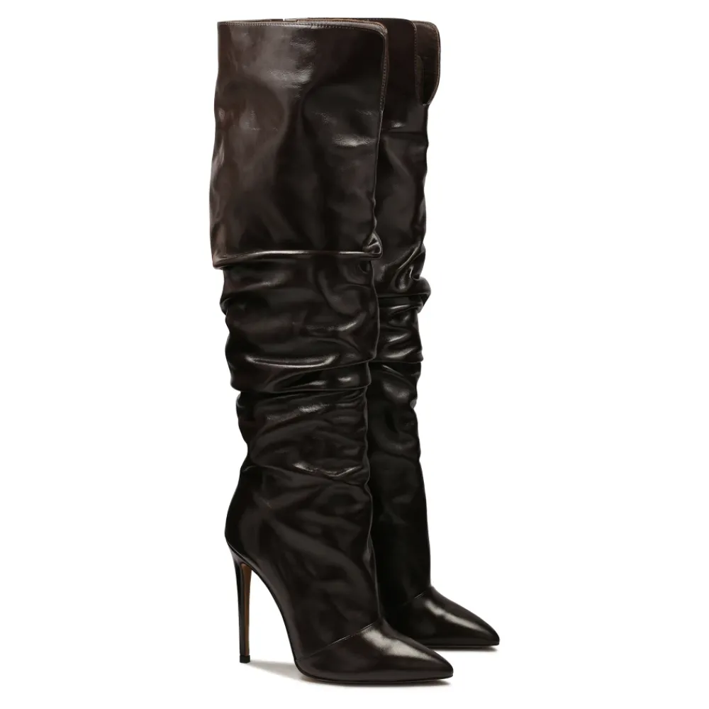 DAMES Kazar e hoge over-de-knie laarzen