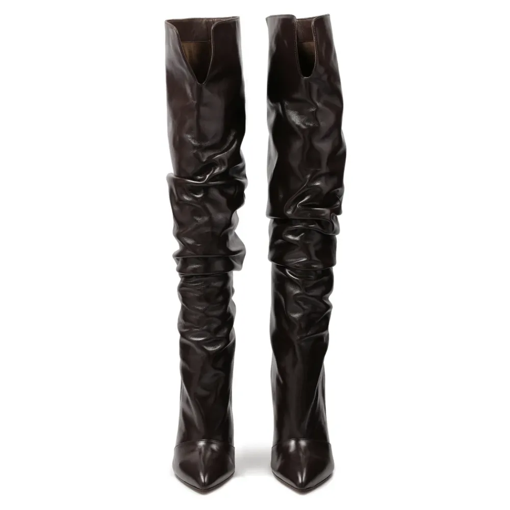 DAMES Kazar e hoge over-de-knie laarzen