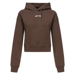 DAMES Jacquemus Hoodies & Sweatvesten^e Katoenen Hoodie met Logo