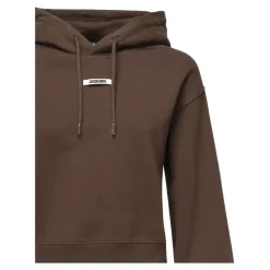DAMES Jacquemus Hoodies & Sweatvesten^e Katoenen Hoodie met Logo