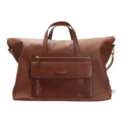 DAMES The Bridge Weekendtassen^e leren Duffle tas Alberto Model