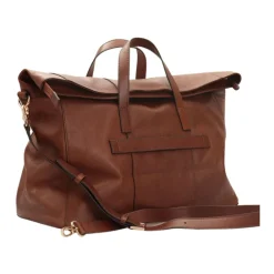 DAMES The Bridge Weekendtassen^e leren Duffle tas Alberto Model