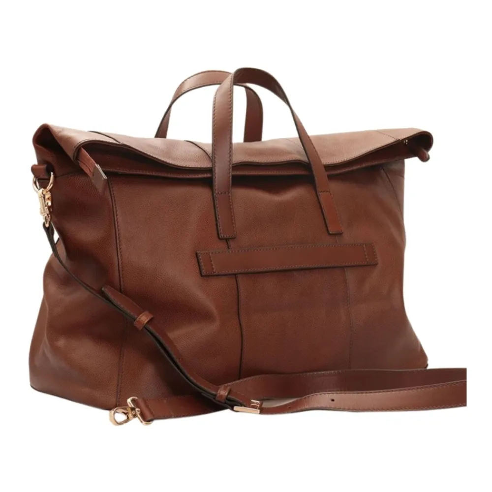 DAMES The Bridge Weekendtassen^e leren Duffle tas Alberto Model