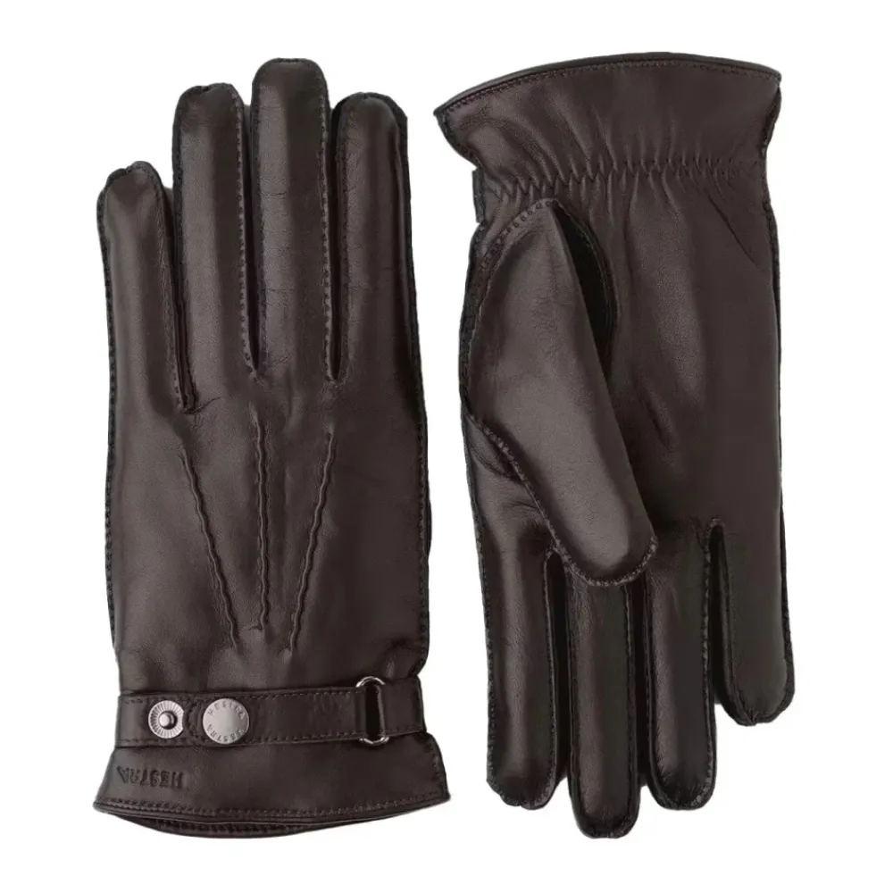 Heren Hestra e leren handschoenen voor heren