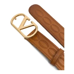 Heren Valentino Garavani Riemen^e leren riem met gespsluiting