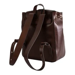 DAMES The Bridge e leren rugzak met trekkoord