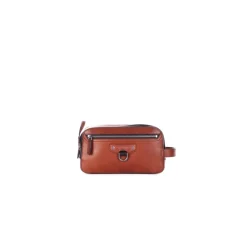 DAMES The Bridge Toilettassen^e Leren Schoudertas