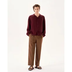 Heren Kazar e leren slippers met twee verstelbare banden