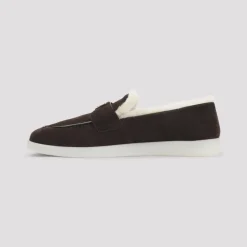 Heren Prada Instappers & Slip Ons^e Loafer Schoenen voor Mannen