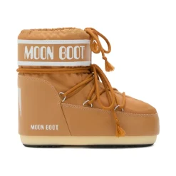 Heren Moon Boot Snowboots^e Logo Band Veterschoenen