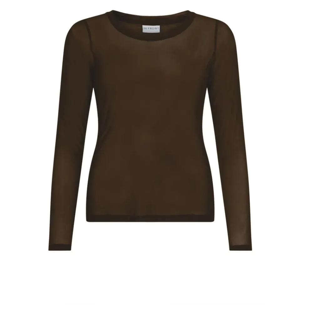 DAMES IN FRONT e Mesh Longsleeve T-shirt