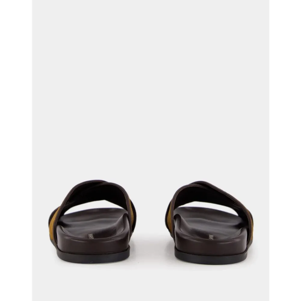 Heren Manolo Blahnik e Suède Chiltern Sandalen