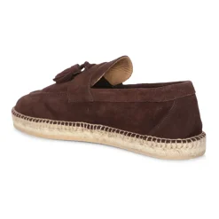 Heren Lardini Espadrilles|Instappers & Slip Ons^e suède espadrilles met touwzool