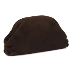 DAMES Kazar e suède handtas met metalen frame