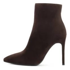 DAMES Kazar Enkellaarsjes|Laarzen^e suède laarzen met een slanke hak