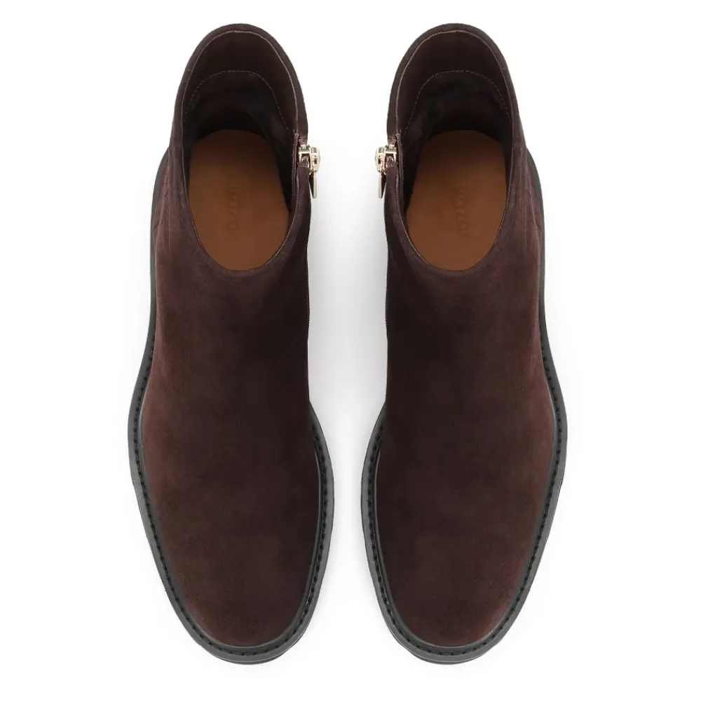 DAMES Kazar e suède laarzen met rits