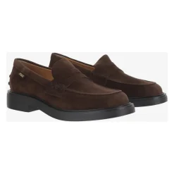DAMES Tod's e Suède Loafers Vierkante Neus