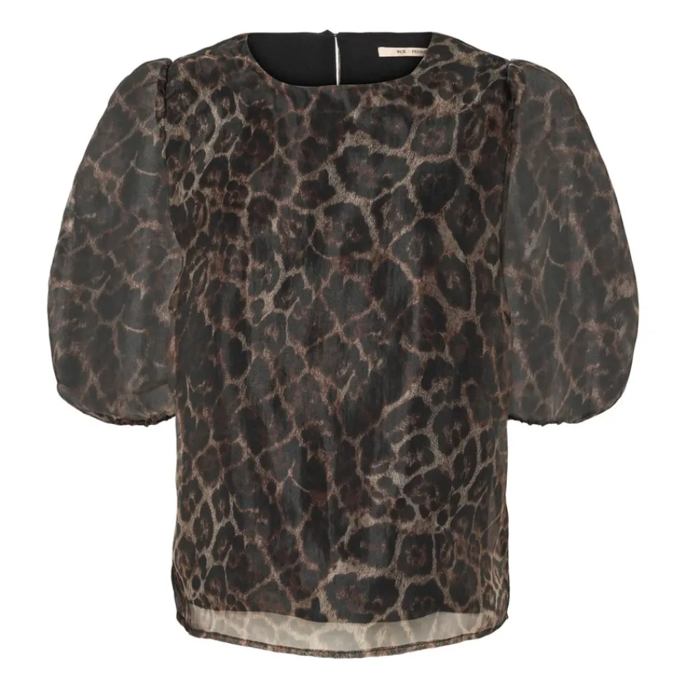 DAMES RUE de FEMME Blouses^e Suiker Luipaardprint Blouse