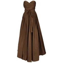 DAMES PINKO Jurken^e Taffeta Midi Jurk Korset