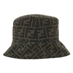 Fendi Mutsen En Petten^e Vissershoed met FF-motief