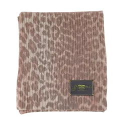 DAMES Ganni Sjaals^e Wol Grafische Sjaal