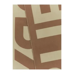 DAMES Burberry e Wol Intarsia-Gebreide Franje Sjaal