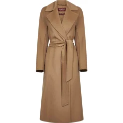 DAMES Max Mara Studio Trenchcoats & Mantels^e Wol Zijde Kasjmier Jas