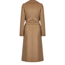 DAMES Max Mara Studio Trenchcoats & Mantels^e Wol Zijde Kasjmier Jas