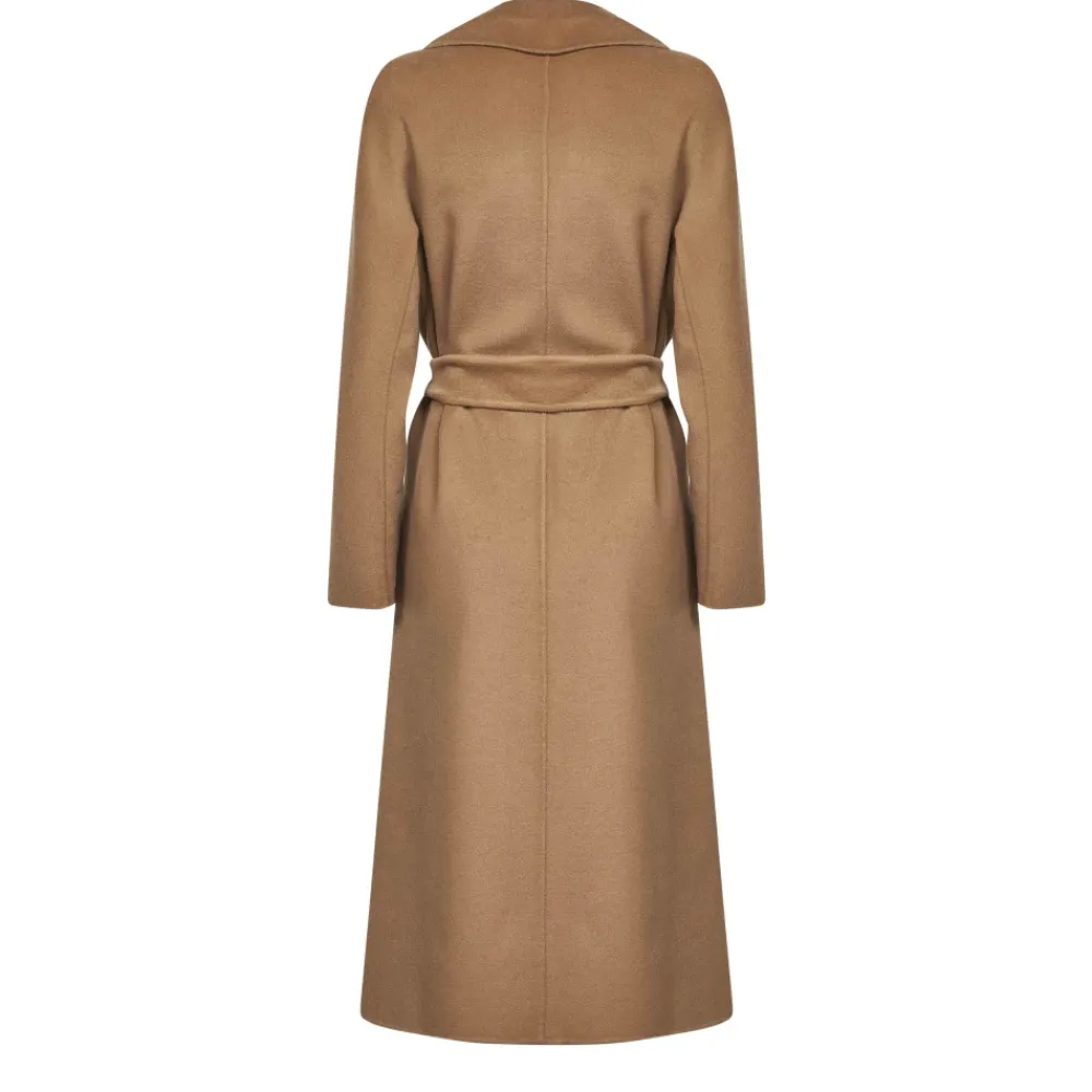 DAMES Max Mara Studio Trenchcoats & Mantels^e Wol Zijde Kasjmier Jas