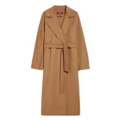 DAMES Max Mara Studio Trenchcoats & Mantels^e wollen mix midi-jas