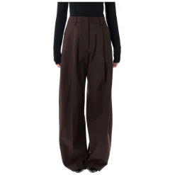 DAMES TheLatest Broeken^e Wollen Wijde Pijp Broek