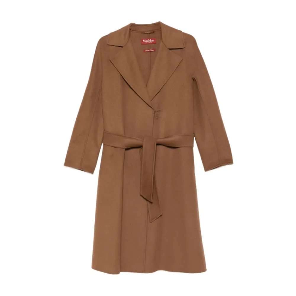 DAMES Max Mara Studio Trenchcoats & Mantels^e Wrapjas met Riem