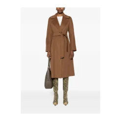 DAMES Max Mara Studio Trenchcoats & Mantels^e Wrapjas met Riem