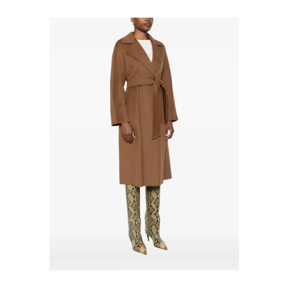 DAMES Max Mara Studio Trenchcoats & Mantels^e Wrapjas met Riem