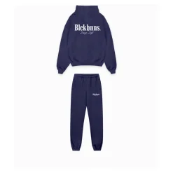 Heren Black Bananas Brush Washed Sweatsuit