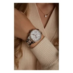 DAMES Michael Kors Bryant Pavé Two-Tone Horloge